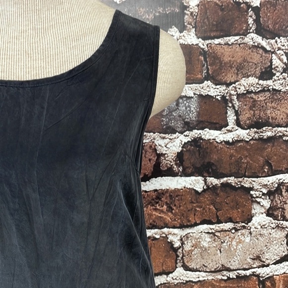 Benjamin Jay Dress Black Cupro Open Back High Low Size Small - Picture 4 of 13